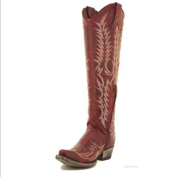 Old Gringo Women's Red Mayra Boots - Picture 9 of 9